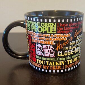 The Unemployed Philosophers Guild  CLASSIC MOVIE QUOTES MUG ~ Hollywood Films